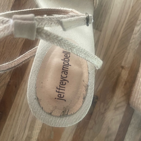 Jeffrey Campbell Raffia Wedge Sandals - “Sailboat” / 9m - Picture 7 of 13